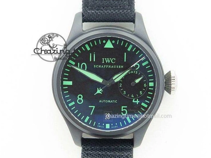 MIROTIME 0517 Portofino Chrono RG Black Dial on Black Leather Strap A HighPerformance 7389